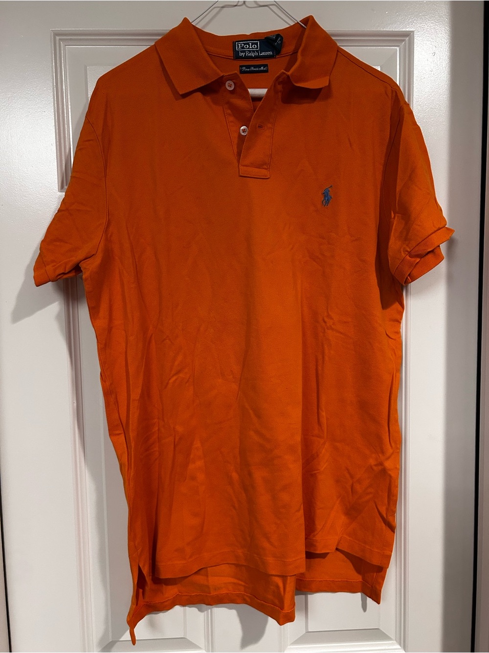 Ralph Lauren Custom Fit Polo in Orange